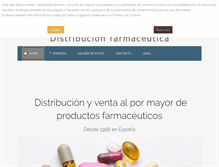 Tablet Screenshot of bcnfarma.com